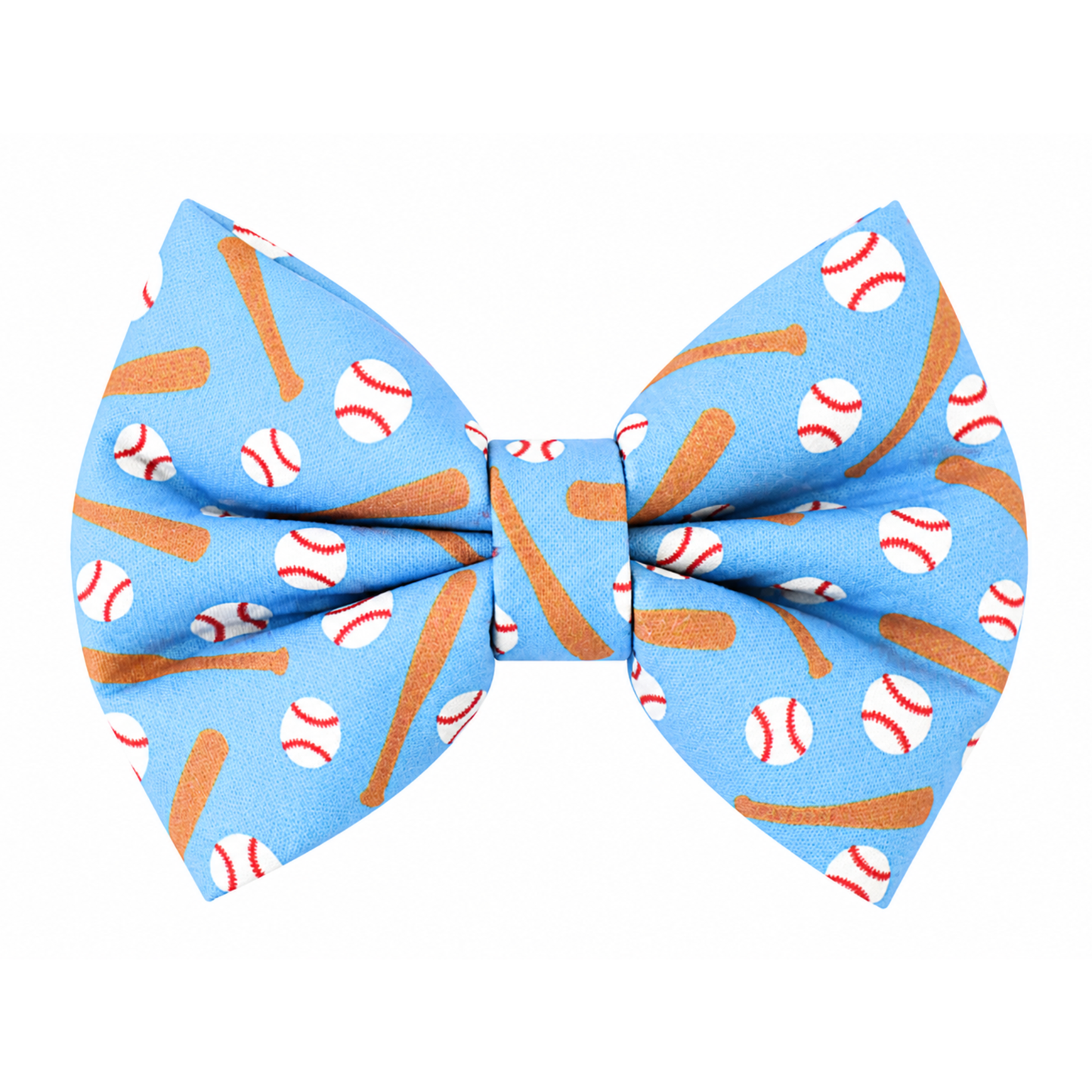 BASEBALL - DAPPER DEXTER DOG BOW TIE