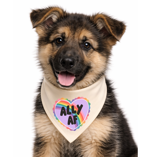 ALLY AF - CLASSIC DOG BANDANA