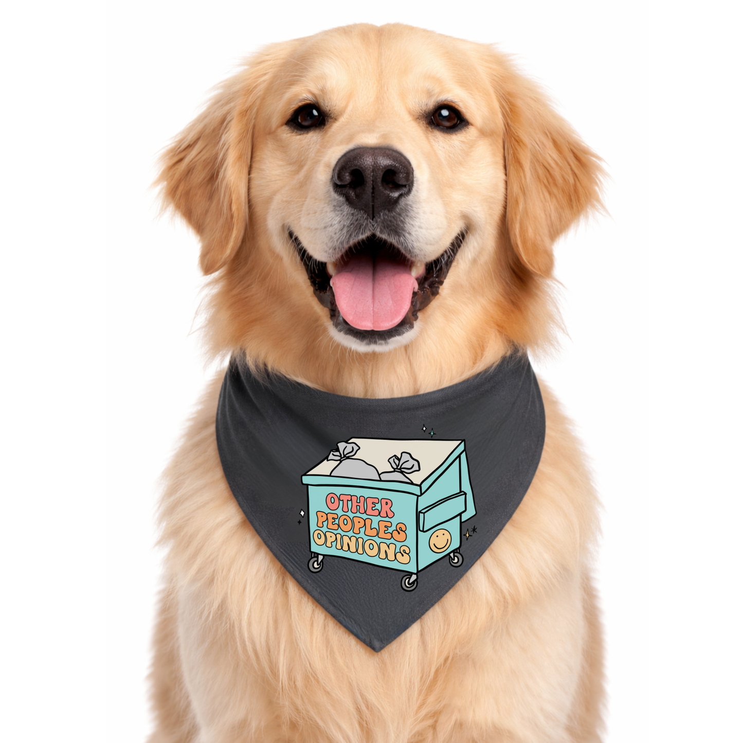 OTHER PEOPLES OPINIONS - CLASSIC DOG BANDANA – Dapper Dexter