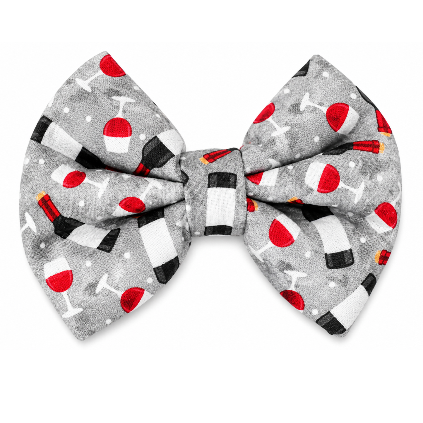 WINE - DAPPER DEXTER DOG BOW TIE