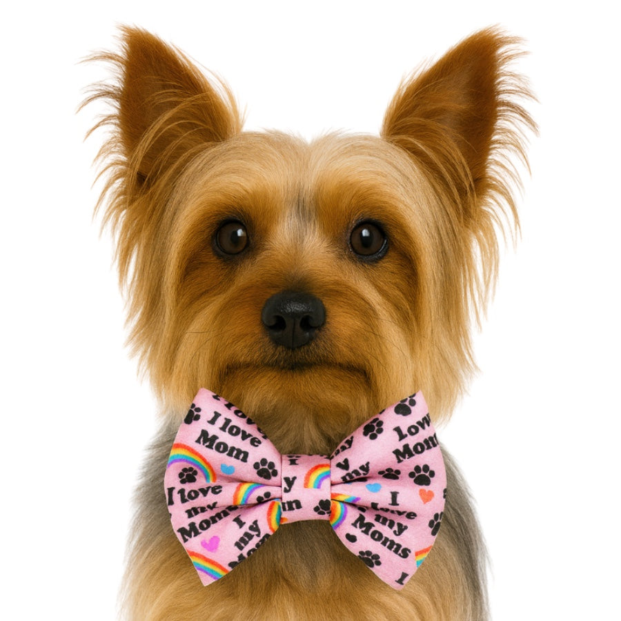 LOVE MY MOMS - DAPPER DEXTER DOG BOW TIE