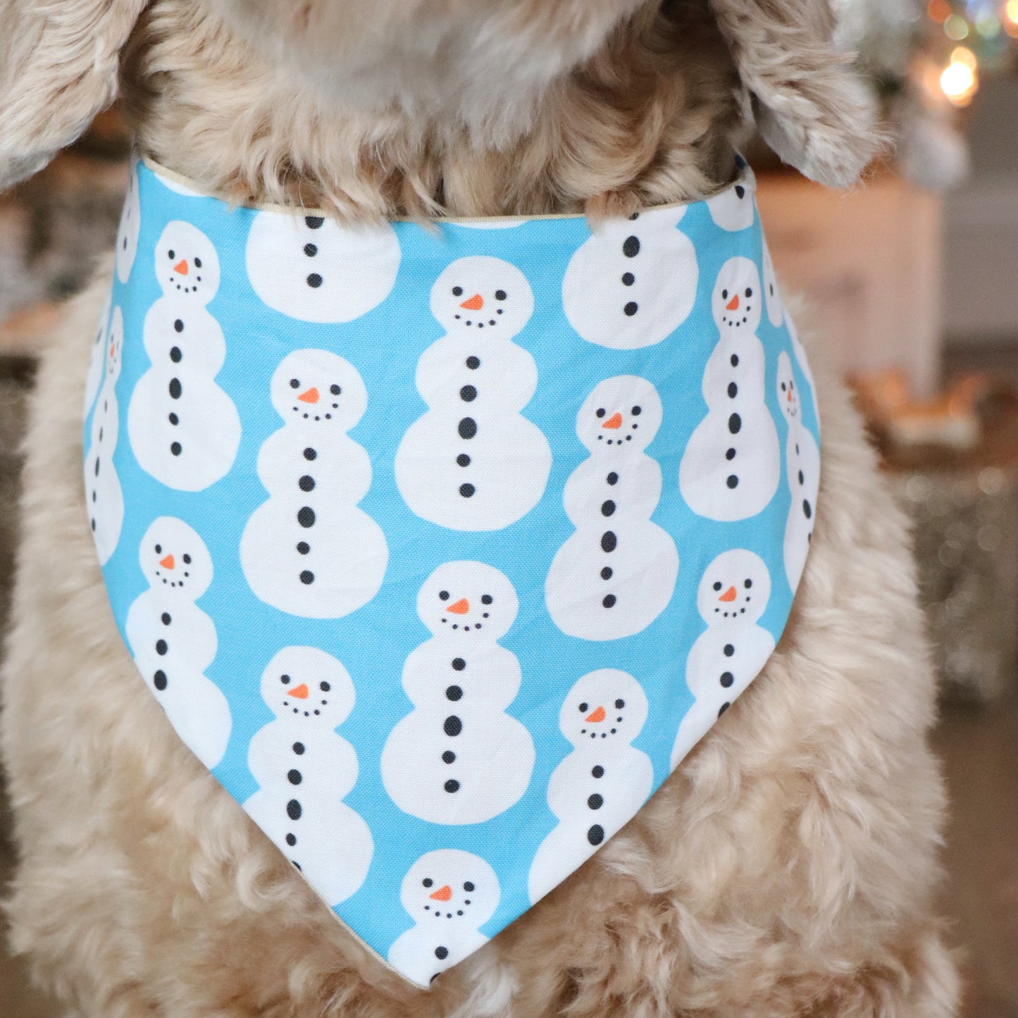 SNOWMAN-  CLASSIC DOG BANDANA