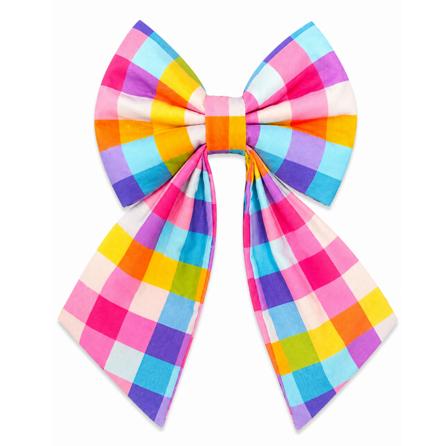COLORFUL CHECKERED - SAILOR BOW