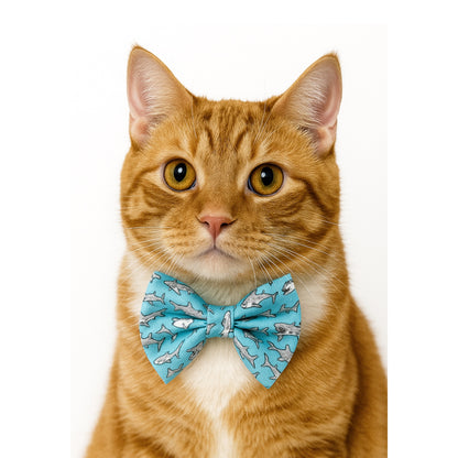 SHARK - CAT BOW TIE