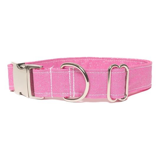 PINK SPARKLE - DOG COLLAR