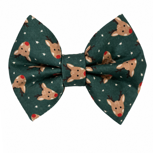 REINDEER -  DAPPER DEXTER DOG BOW TIE