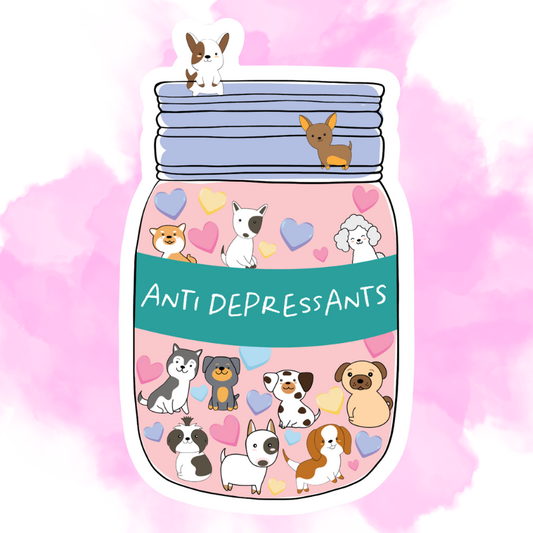ANTI DEPRESSANTS - STICKER