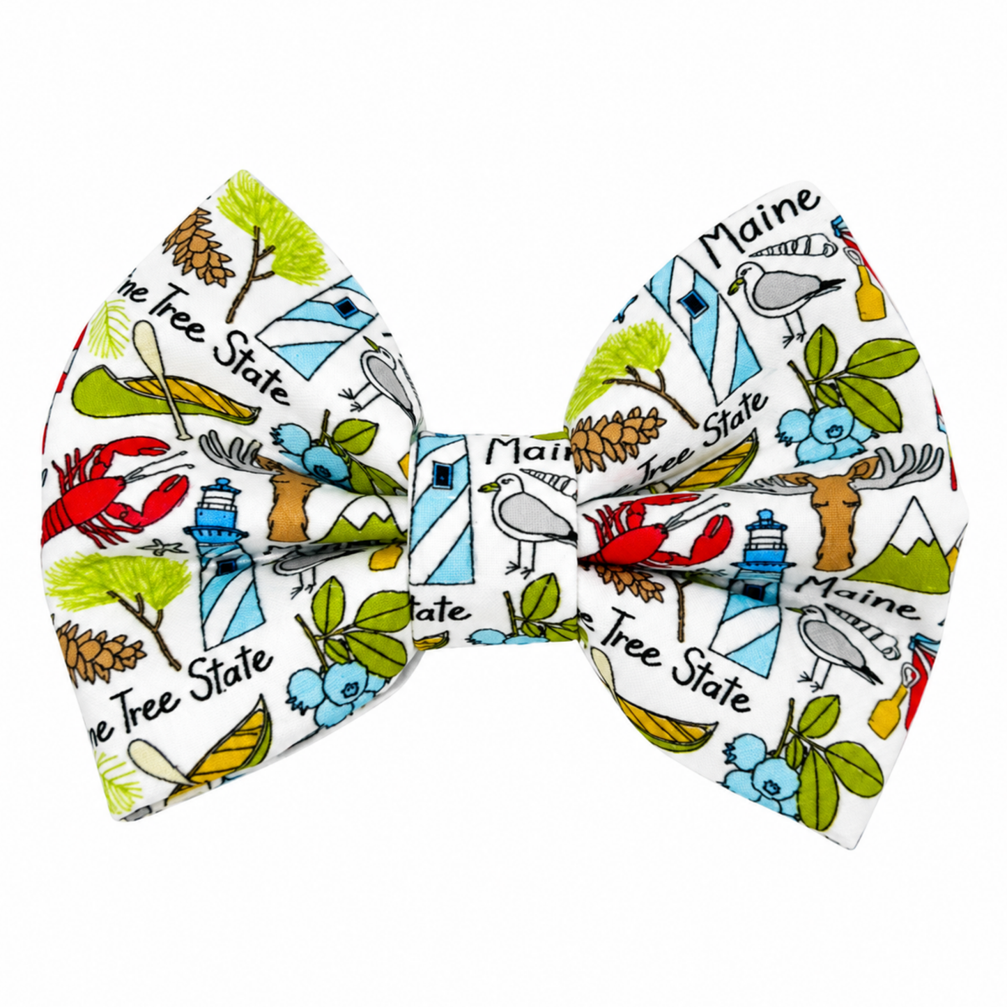 MAINE - DAPPER DEXTER DOG BOW TIE