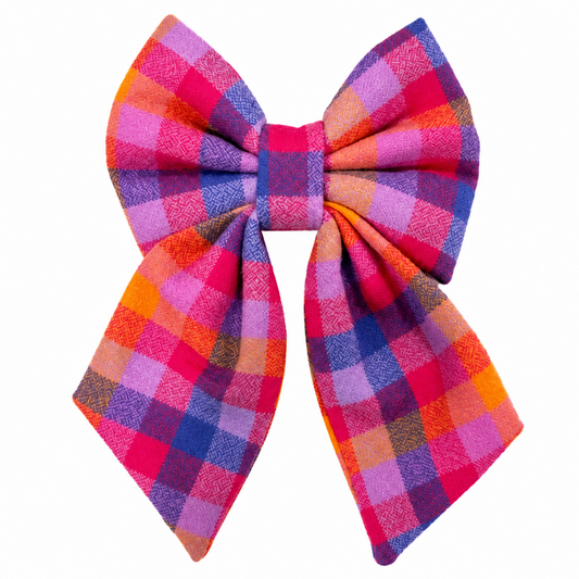 PINK FLANNEL - SAILOR BOW