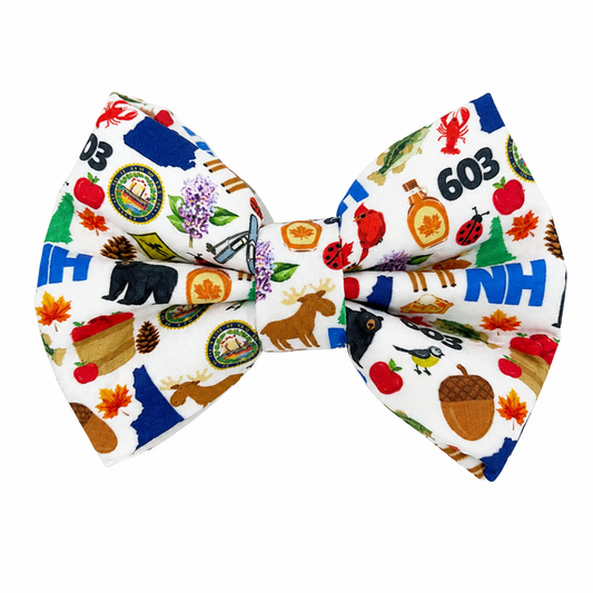 NEW HAMPSHIRE - DAPPER DEXTER DOG BOW TIE