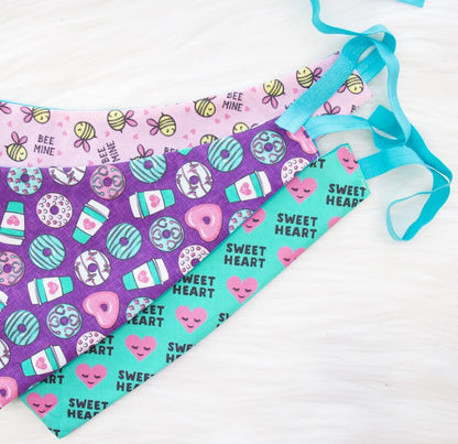 20 VALENTINES DAY CLASSIC BANDANAS (WHOLESALE)