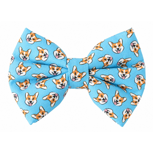 CORGIS - DAPPER DEXTER DOG BOW TIE