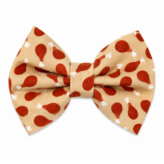 TURKEY LEG -  DAPPER DEXTER DOG BOW TIE