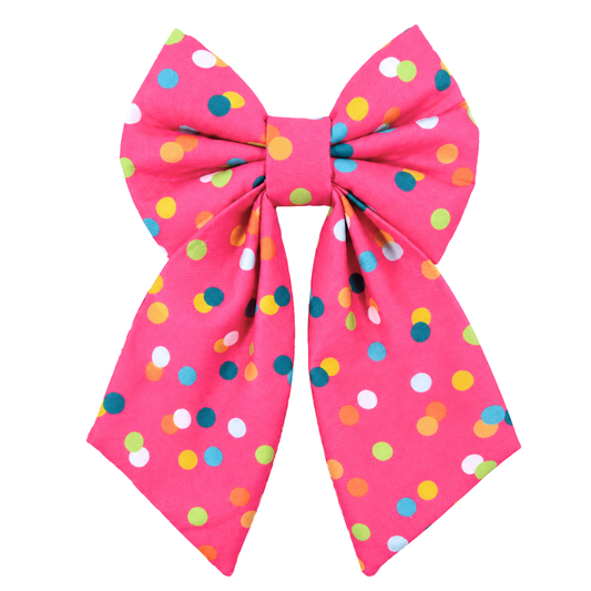 PINK CONFETTI- SAILOR BOW