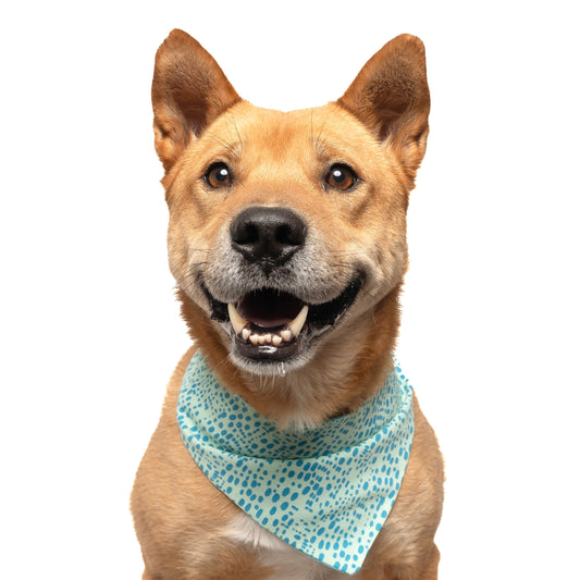 MINT SPECKS - CLASSIC DOG BANDANA