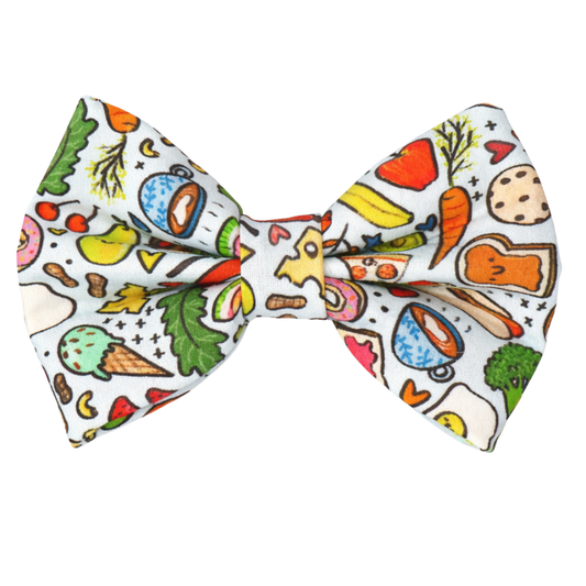 FOODIE - DAPPER DEXTER DOG BOW TIE