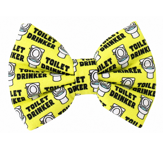 TOILET DRINKER - DAPPER DEXTER DOG BOW TIE