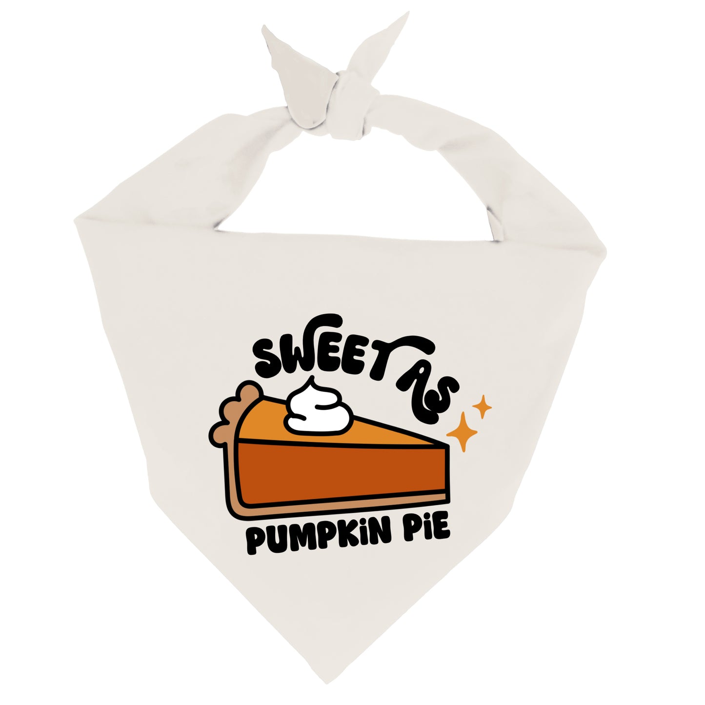 PUMPKIN PIE - SQUARE BANDANA