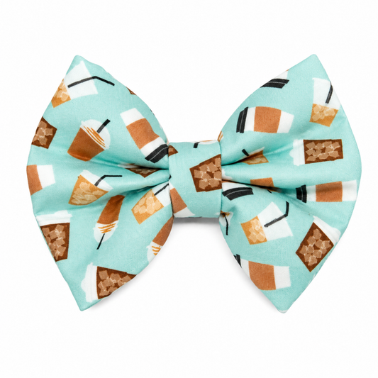 ICED COFFEE - DAPPER DEXTER DOG BOW TIE