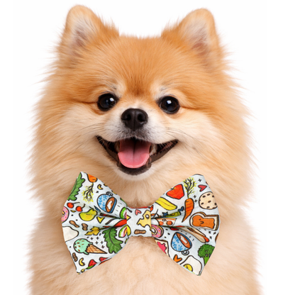 FOODIE - DAPPER DEXTER DOG BOW TIE