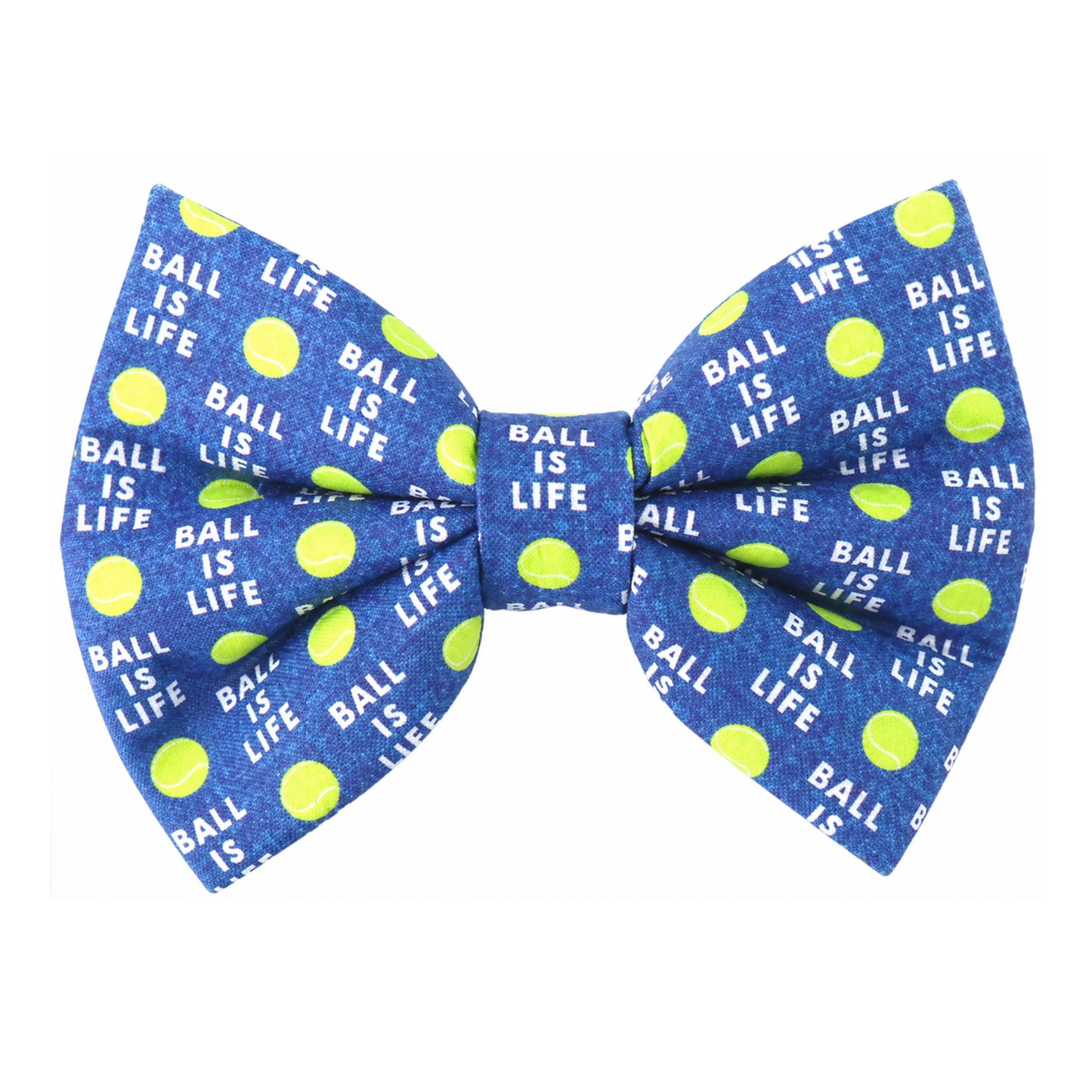 BALL IS LIFE- DAPPER DEXTER DOG BOW TIE