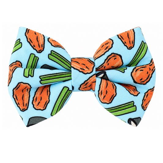 BUFFALO WINGS - DAPPER DEXTER DOG BOW TIE