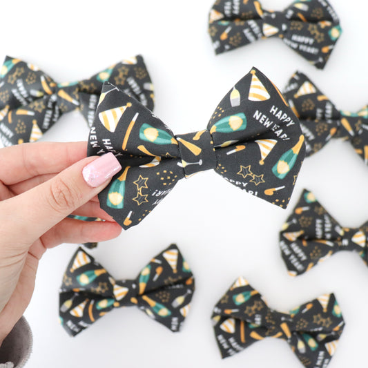 NEW YEARS EVE - DOG BOW TIE BY DAPPER DEXTER