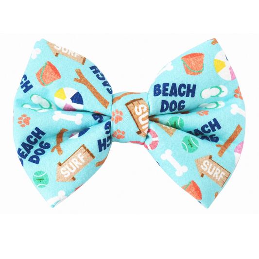 BEACH DOG - DAPPER DEXTER DOG BOW TIE