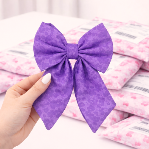 PURPLE - SAILOR BOW