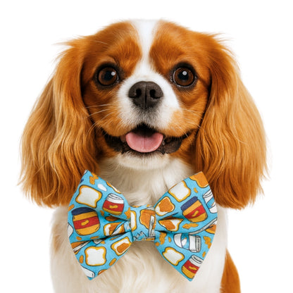 PEANUT BUTTER FLUFF- DAPPER DEXTER DOG BOW TIE