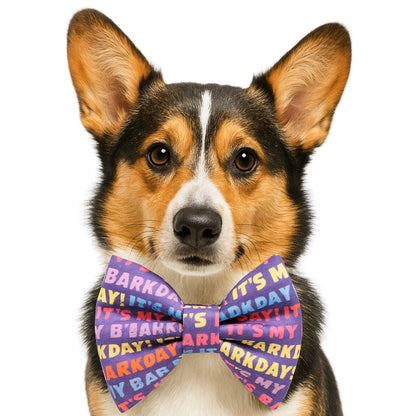 IT'S MY BARKDAY - DAPPER DEXTER DOG BOW TIE