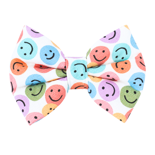 SMILES - DAPPER DEXTER DOG BOW TIE