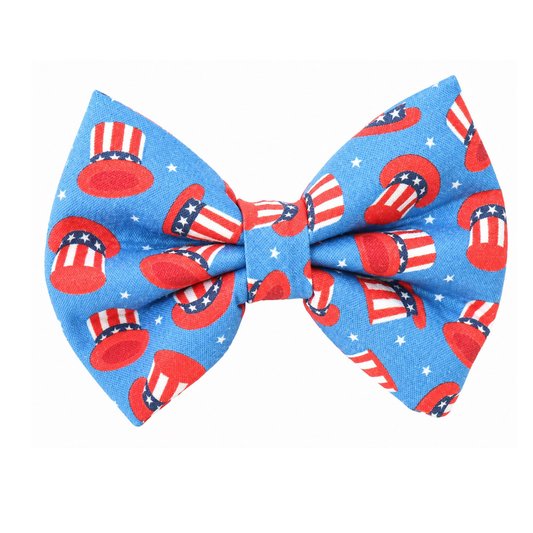 PATRIOTIC HATS - DAPPER DEXTER DOG BOW TIE