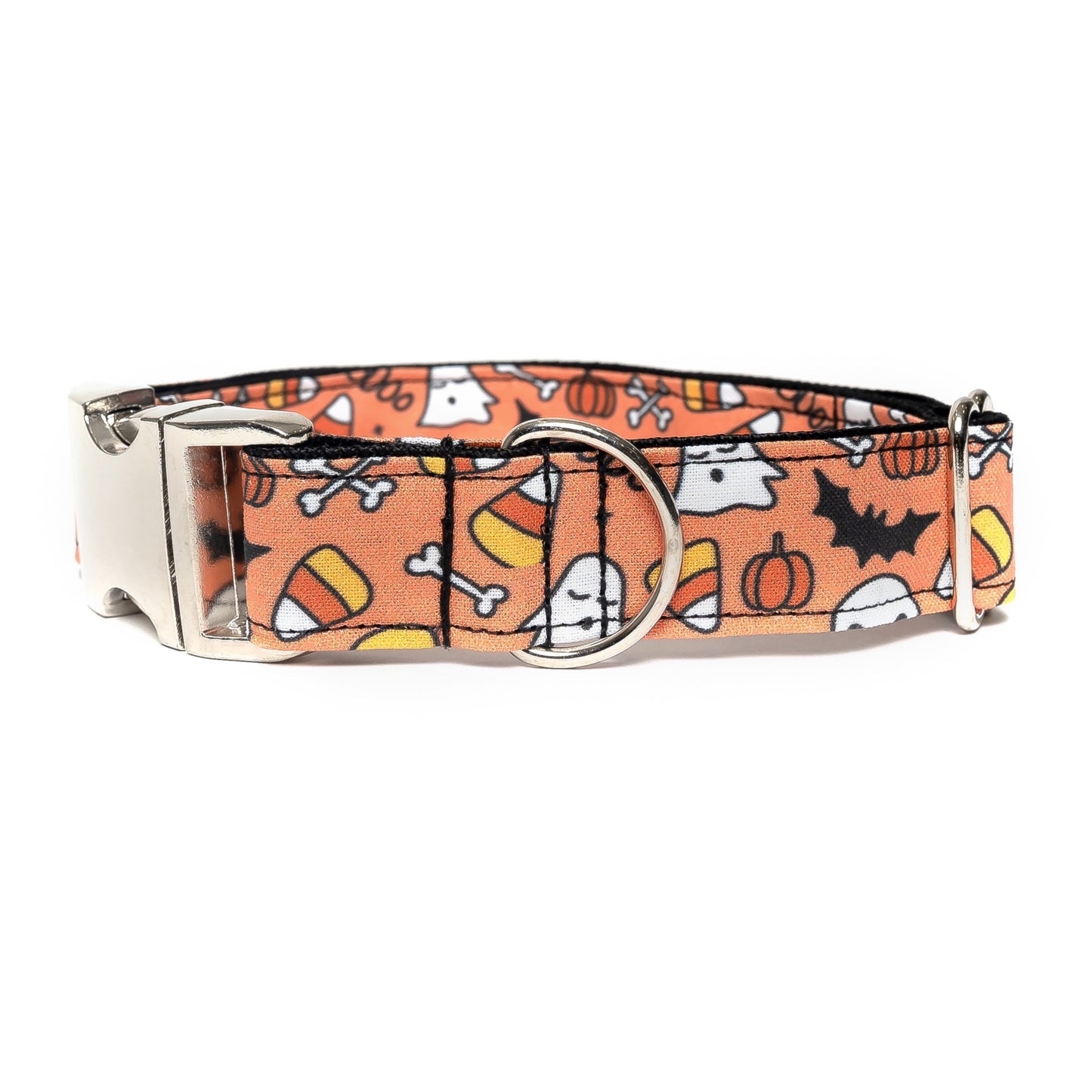 ORANGE HALLOWEEN- DOG COLLAR