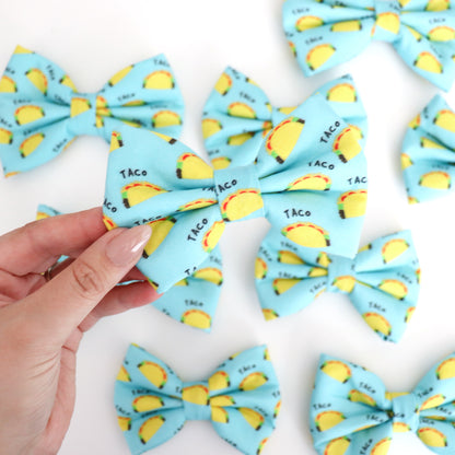TACO- DAPPER DEXTER DOG BOW TIE