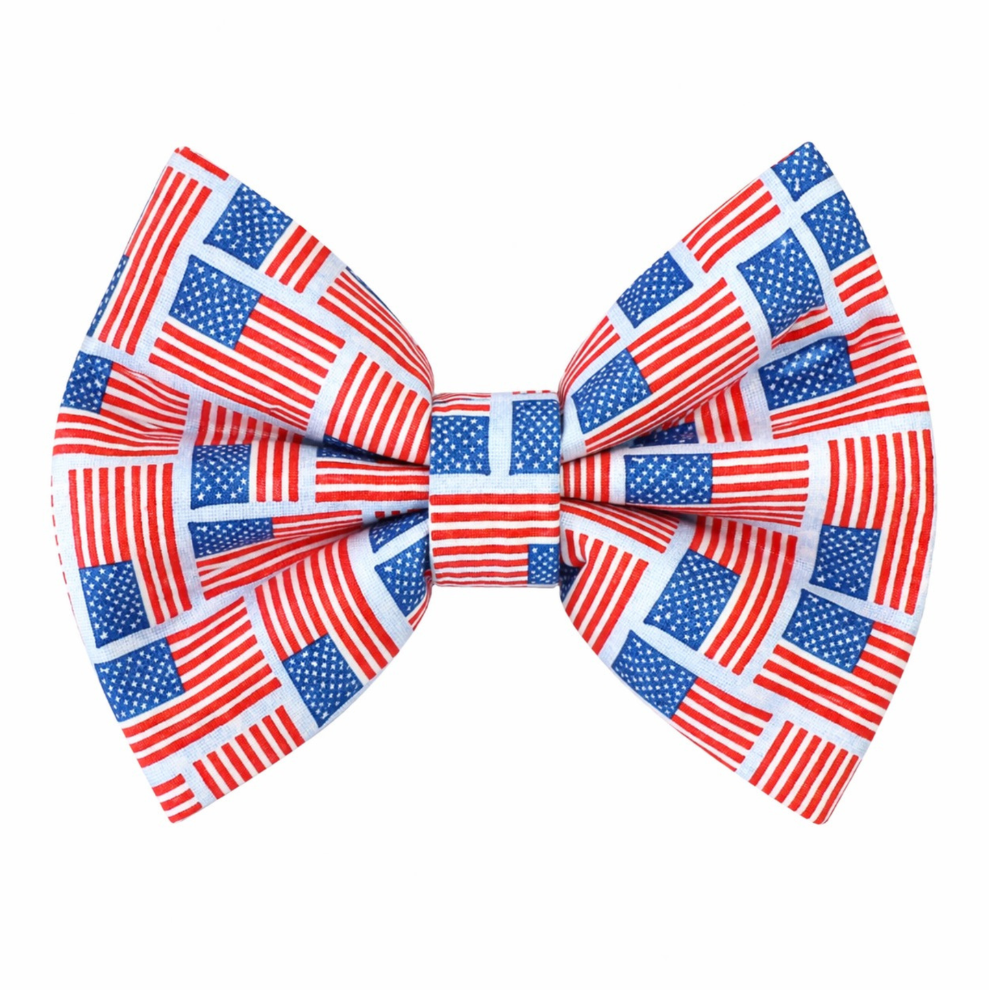 AMERICAN FLAG (LIGHT BLUE) - DAPPER DEXTER DOG BOW TIE