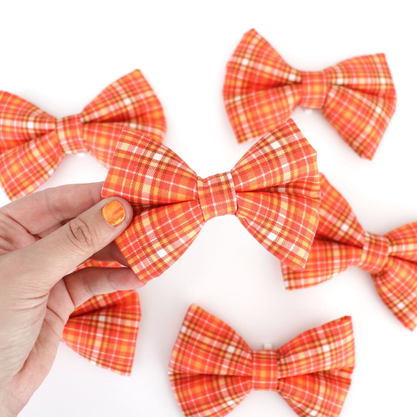 20 FALL/THANKSGIVING ELASTIC BOW TIES (WHOLESALE)