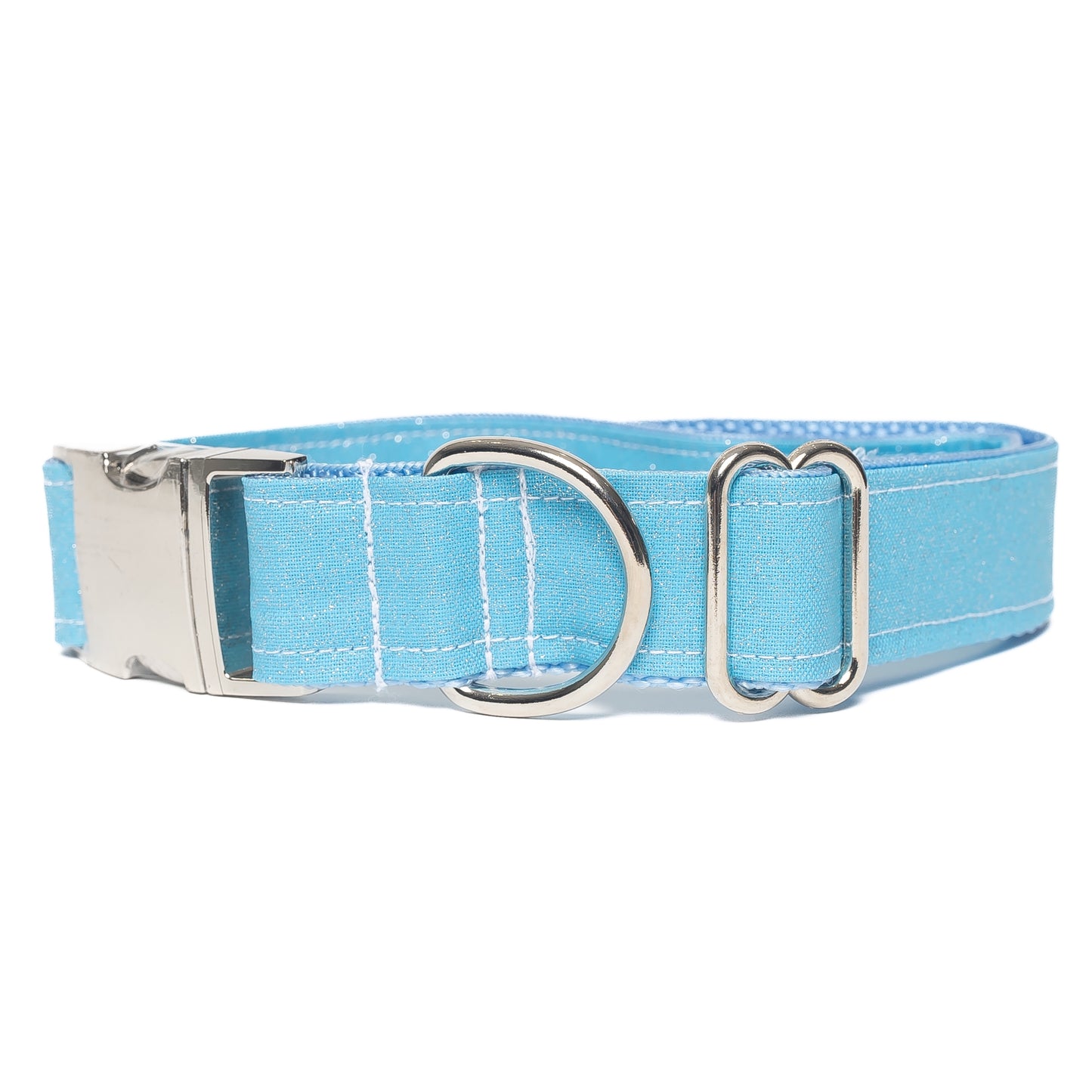 LIGHT BLUE SPARKLE - DOG COLLAR