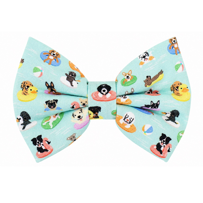 POOL FLOAT DOGS- DAPPER DEXTER DOG BOW TIE