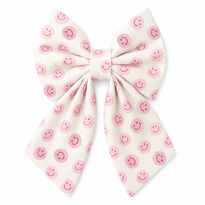 PINK SMILES - SAILOR BOW