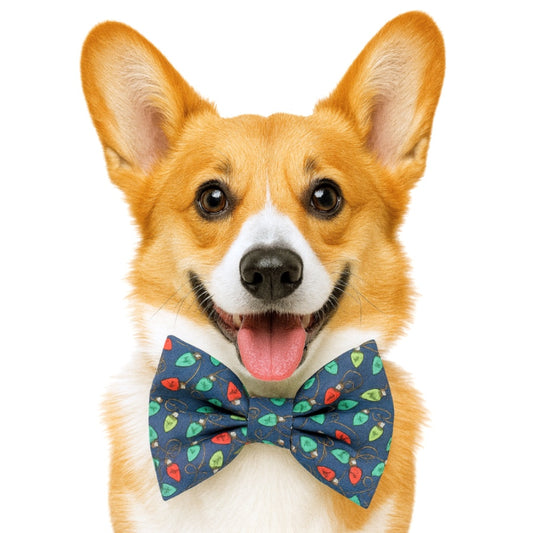 LETS GET LIT - DAPPER DEXTER DOG BOW TIE