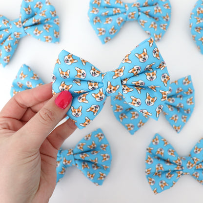 CORGIS - DAPPER DEXTER DOG BOW TIE