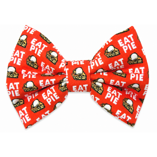 EAT PIE -  DAPPER DEXTER DOG BOW TIE
