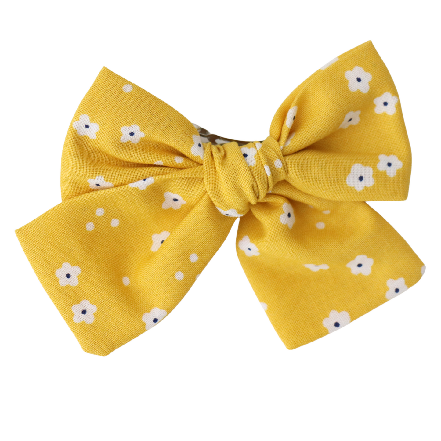 YELLOW DAISY - HAIR BOW