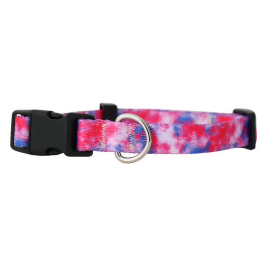 PINK AND PURPLE TIE DYE - EXTRA SMALL COLLAR