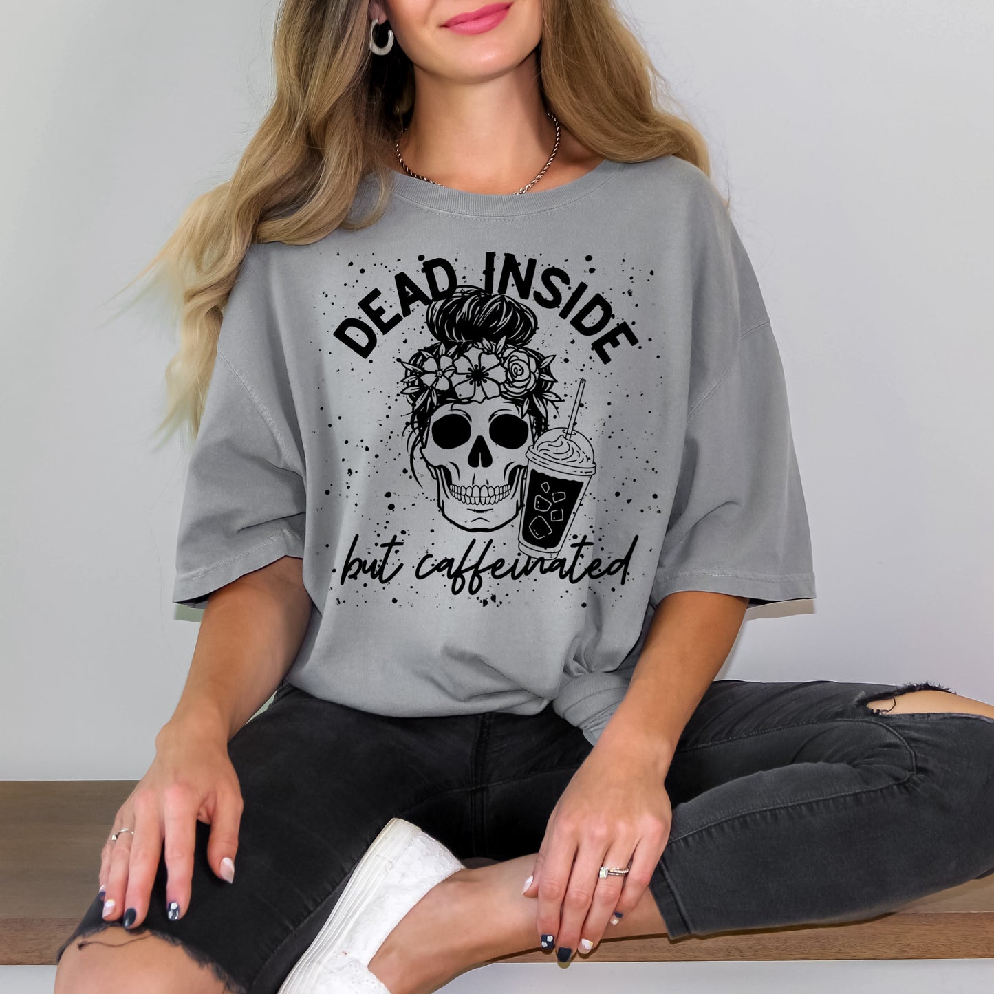 DEAD INSIDE - GRAY TSHIRT