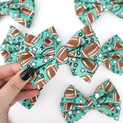 FOOTBALL  - DAPPER DEXTER DOG BOW TIE