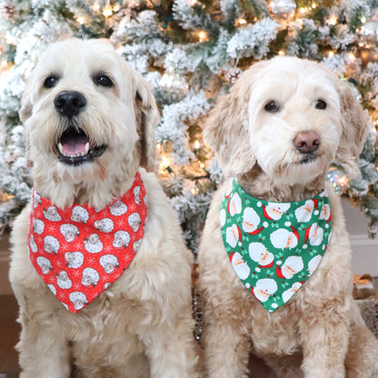 20 CHRISTMAS  CLASSIC BANDANAS (WHOLESALE)