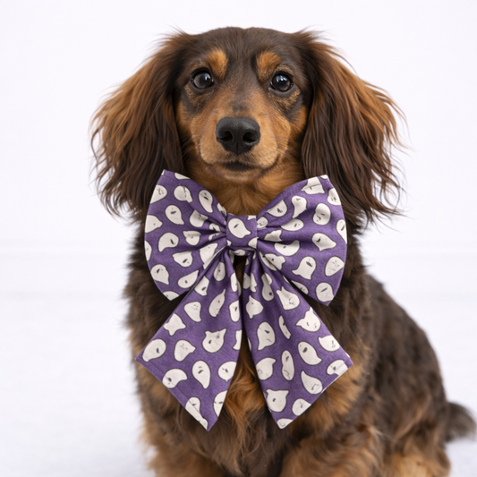 PURPLE GHOSTYS - SAILOR BOW