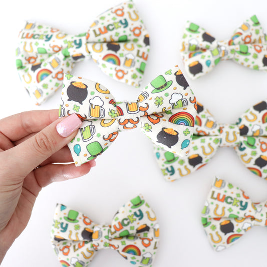 LUCKY ICONS - DOG BOW TIE BY DAPPER DEXTER